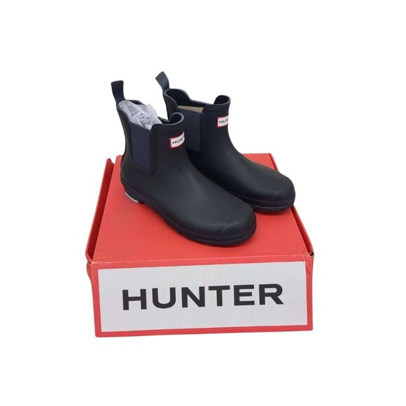 Hunter Shoes - NWT Hunter Original Play Short Navy Rain Boots, Size 9